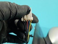 Lusterko lewe pin Nissan Primera P11 HB 5d kolor srebrny europa