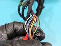 Lusterko lewe pin Vw Tiguan I 07- HB 5d kolor bordowy LA3T europa