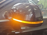 Lusterko lewe pin AUDI A4 B8 kombi 5d kolor Ly9b europa