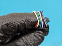 Lusterko prawe AUDI Q7 II 4M Europa / Lakier:LC5M / 15pin + kamera / Pęknięty kierunkowskaz / wkład lusterka ociera o...