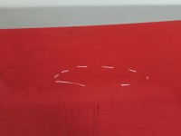 Klapa tył Opel Astra I F sedan 4d czerwony