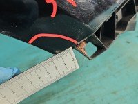 Błotnik przód prawy Opel Meriva B czarny Z20R