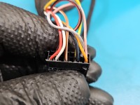 Lusterko lewe Skoda Octavia III malowana, elektryczny, Kod lakieru: LF9E, 9pin .składane elektrycznie odpryski lakieru BIAŁY...