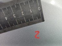 Błotnik przód prawy Renault Scenic II srebrny TED69