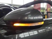Lusterko lewe JAGUAR XF II X260 czarny LRCLKT STORM GREY europa