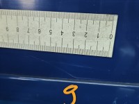 Drzwi tył prawe Vw Touran I HB 5d granatowy LL5M