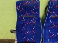 Fotel tył lewy II rząd tylny Vw Transporter T5 2 rząd