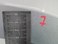 Błotnik przód prawy Chevrolet Cruze srebrny