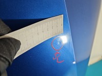 Maska przednia Skoda Octavia III niebieski LF5W/8X8X