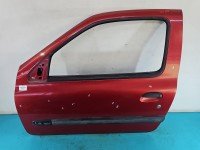 DRZWI PRZÓD LEWE KIEROWCY Renault Clio II 3d bordowy TE876