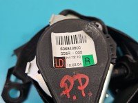 Pas bezpieczeństwa przód prawy pasażera Mitsubishi Colt Z30 VI 04- 606843800