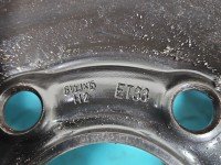 Felga stalowa 15" Opel Zafira B Szerokość felgi: 6.5", Rozstaw śrub: 5x110, Otwór centralny: 65,1, Odsadzenie (ET): 33,...