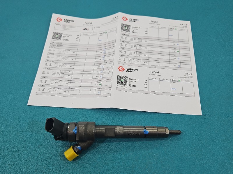 Wtryskiwacz BMW X5 F15 7810702, 0445110616 3.0d