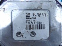 Komputer Sterownik silnika 09158670 Opel Astra II G 1.6 16v