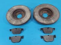 Tarcze hamulcowe przód klocki BMW X6 E71 3.0d Producent części: BMW, 348x29mm z klockami