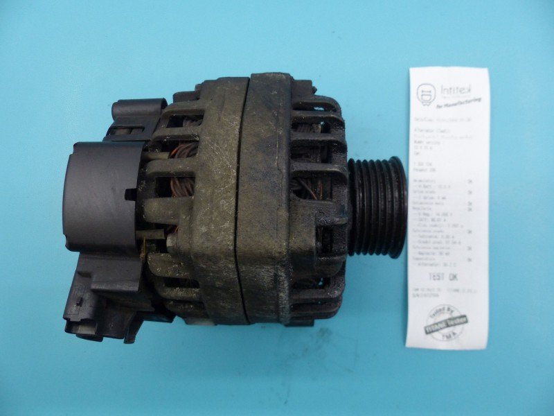 TEST Alternator Peugeot 206 9656956080 1.4 wiel