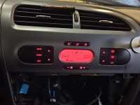 Konsola panel nawiewu Seat Leon II