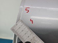 Drzwi tył lewe Skoda Octavia I HB 5d srebrny 9102