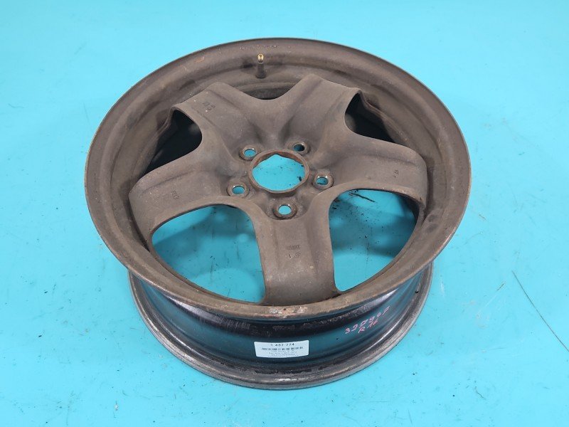 Felga stalowa 16" Opel Astra III H Rozstaw śrub: 5x110, Odsadzenie (ET): 39, Producent felg: OPEL, R16 5x110 ET39 6,5J, korozja Felga stalowa 16" Opel Astra III H Rozstaw śrub: 5x110, Odsadzenie (ET): 39, Producent felg: OPEL, R16 5x110 ET39 6,5J, korozja