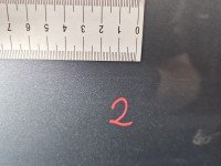 Klapa tył Opel Zafira B HB 5d srebrny