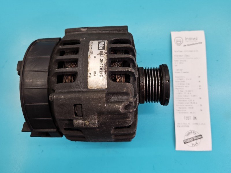 TEST Alternator Nissan Primastar 01-14 8200538407 1.9 dci