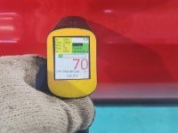 DRZWI PRZÓD LEWE KIEROWCY Vw Golf III 5d czerwony LY3D