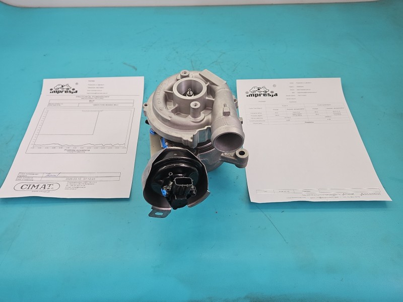 Turbosprężarka Regenerowana Ford Mondeo Mk4 760774-3, 9662464980, KD103699F 2.0 tdci (7G9Q) 131KM