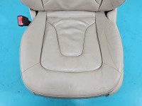 Fotel lewy przód kierowcy Audi A5 8T EU 2d Producent części: Audi, Podgrzewany, popękana skóra
