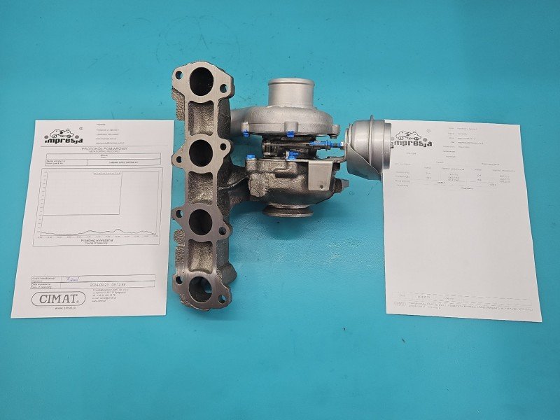 Turbosprężarka Regenerowana Opel Zafira B 755042-3, JFN01175, 55205179 1.9 CDTI 120KM