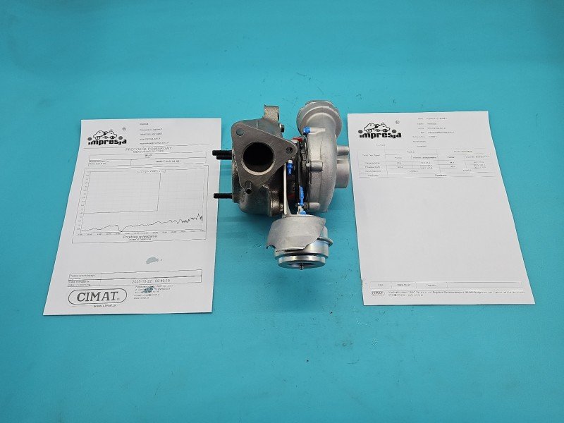 Turbosprężarka Regenerowana Audi A4 B6 717858-1, GS4038145702E, EBC26891 1.9 tdi (AWX) 131KM