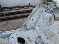 Błotnik tył prawy Skoda Octavia III biały LF9E ćwiartka