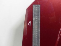 Maska przednia Fiat Doblo I 01-10 bordowy