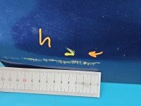 Drzwi tył lewe Vw Jetta V sedan 4d granatowy LD5Q