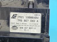 Konsola panel nawiewu Vw Sharan I 7M3907040A