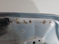 Maska przednia Mitsubishi Colt Z30 VI 04- srebrny