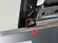 DRZWI PRZÓD LEWE KIEROWCY Ford Fiesta Mk6 3d srebrny