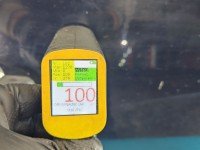 Drzwi tył prawe Ford Fusion HB 5d granatowy JU2