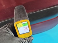 Drzwi tył lewe Nissan Almera N16 sedan 4d bordowy