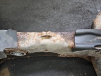 Tylna belka oś tył BMW X6 E71 3.0d