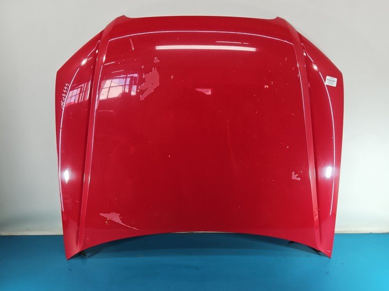 Maska przednia Audi A4 B7 czerwony LY3J