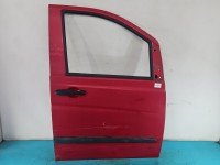 Drzwi przód prawe Mercedes Vito W639 5d czerwony