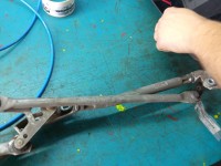 Mechanizm wycieraczek Opel Zafira A europa