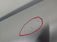 Błotnik przód lewy Honda City IV srebrny nh700m