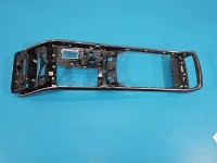 Listwa dekor deski AUDI A8 D4 4H 4H0867420, 4H0867419, 4H0867410 Europejska, 9szt, Odprysk na listwie ozdobnej tunelu, rysy. KPL