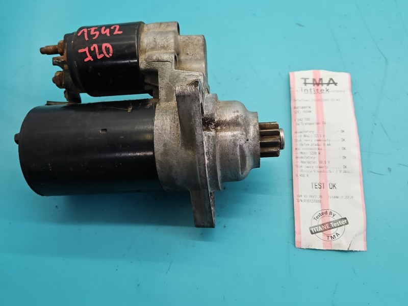 TEST Rozrusznik Vw Transporter T4 2.4d