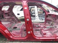 Próg prawy SŁUPEK ŚRODKOWY B Land rover Discovery Sport 14- L550 HB 5d bordowy