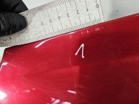 Błotnik przód lewy Citroen C4 II bordowy LKR
