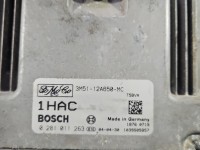 Komputer Sterownik silnika 3M51-12A650-MC, 0281011263 Ford Focus C-Max I MK1 1.6 tdci (GDBA)