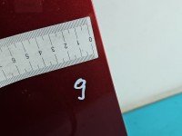 Drzwi przód lewe Toyota Yaris III 5d bordowy 3N8