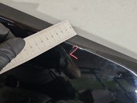 Błotnik przód prawy Jeep Grand cherokee III WK czarny